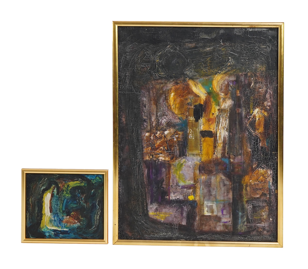 Padraig Macmiadhachain, Irish 1929-2017, 'Image for a Polish Church' or 'Krakow, Mar '61, Poland'